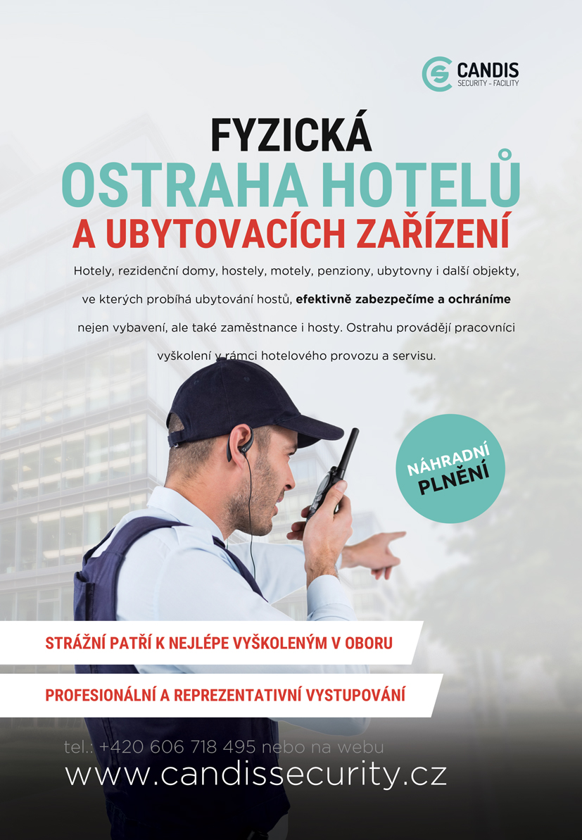 Fyzická ostraha hotelů a ubytovacích zařízení